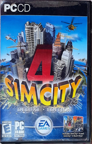 Sim City 4 Cd Para Pc De Luxe Edición 2003
