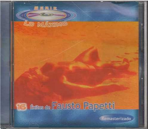 Cd - Fausto Papetti / Serie Lo Maximo - Original Y Sellado