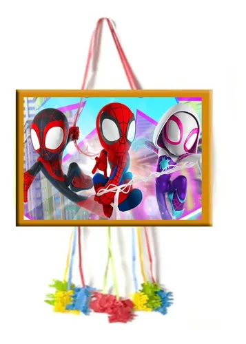 Piñatas Spidey Y Sus Sorprendes Amigos
