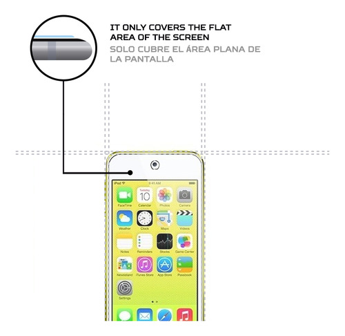 Protector Mica Pantalla Para Apple iPod Touch 5