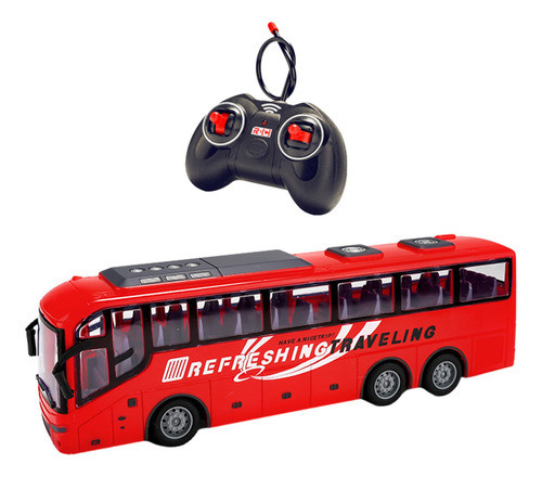 Electric Rc City Bus, Regalo Para Niños, 1/30 Electro [u]