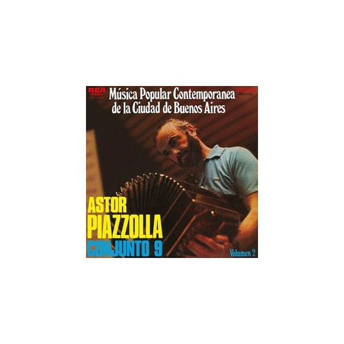 Piazzolla Astor Musica Popular Contemp Vol 2 Lp Vinilo Nuevo