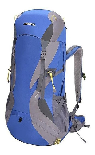 Mochila Cargueira Grande Impermeavel 64 Litros Cymba Nautika Cor Azul Desenho do tecido 1