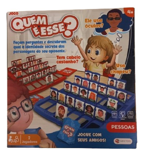 Jogo Da Memória Quem É Esse - Shiny Toys
