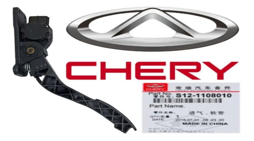 Pedal Acelerador Con Sensor Chery Arauca X1 Qq6 Tiggo 2.0 