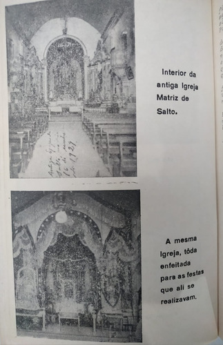Livro Com A Historia Da Cidade De Salto Sp - Escrito Em 1971 Por Luiz Castellari (Usado)