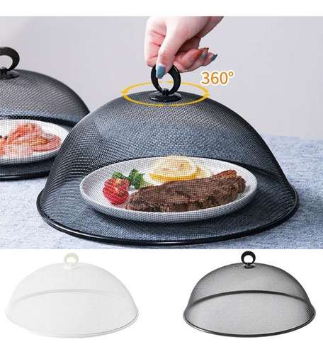 W Cubierta De Comida, Tapa Protectora De Malla Para Platos