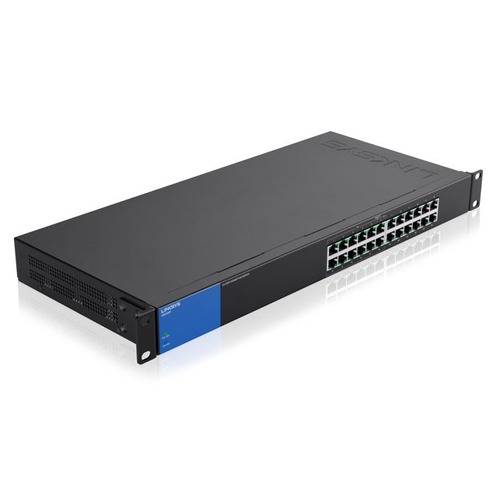 Switch Linksys Metalico Rack 24ptos Gigabit 10 Ptos Poe+ Lgs