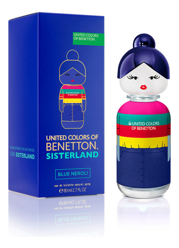 Edt Benetton Sisterland Blue Neroli X 80 Ml