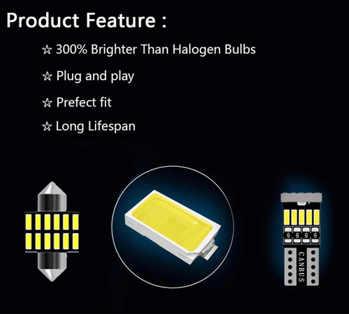 Kit 18 Pcs Luces Led Interna Placa Estribo 4runner 2003-2008