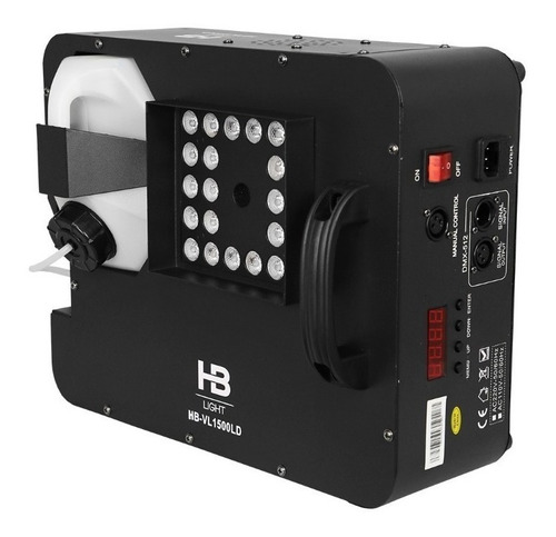 Máquina de fumaça HB Light HB-VL1500LD cor preto 110V