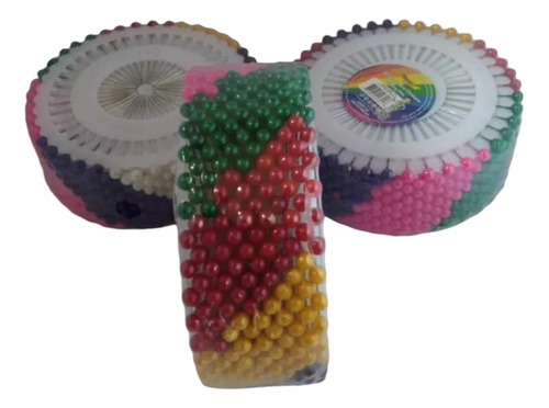 3 Rosetas De Alfileres Con 480 Pzs C/u