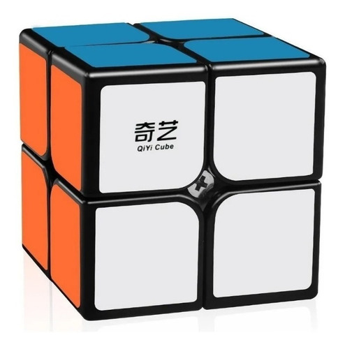 Cubo Magico Rubik 2x2x2 Qiyi Qidi Black Competición !!