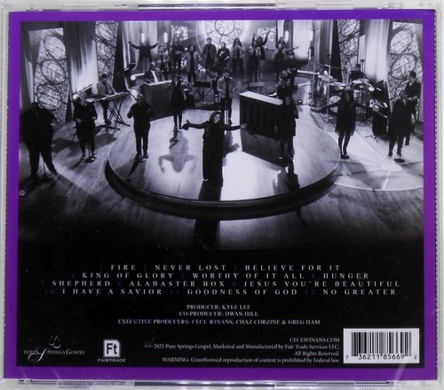 Cd Cece Winans Believe For It 2021 Fair Trade Services Eua