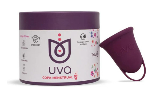 Copa Menstrual Uva 2 - Talla B - Unidad a $89000
