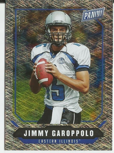 2018 Panini The National /99 Jimmy Garoppolo East Illinois