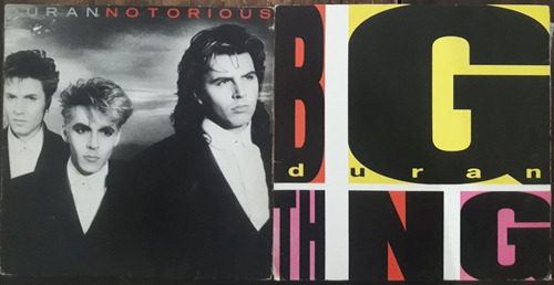 2x Lp (vg+) Duran Duran Notorious Big Thing Ed Br 1986/89