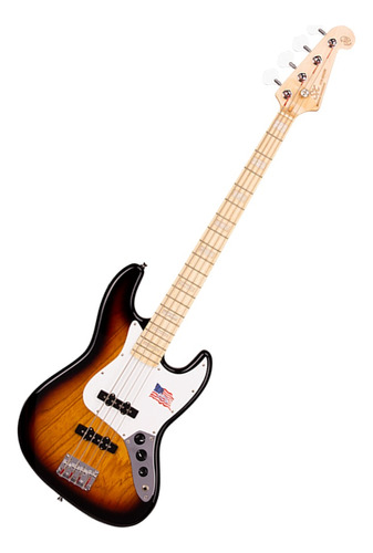 Bajo Eléctrico Jazz Bass Sx Fjb-75 American Ash 