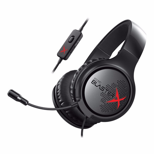 Audifono C/microf. Creative Sound Blaster X H3 Black Gaming