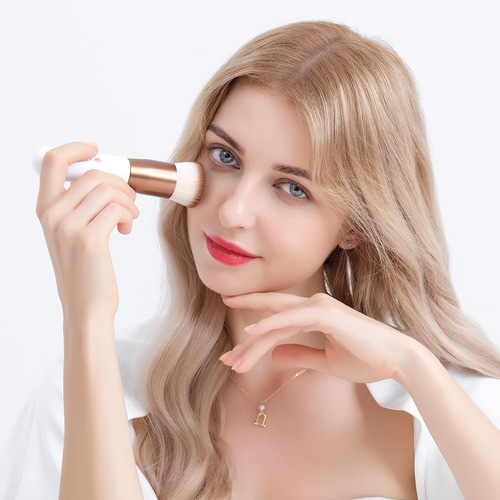 Ducare Flat Top Kabuki Foundation Brush, Synthetic Profes...