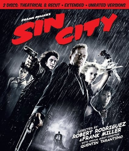 Blu-ray : Sin city (unrated versions) (2 Discos)