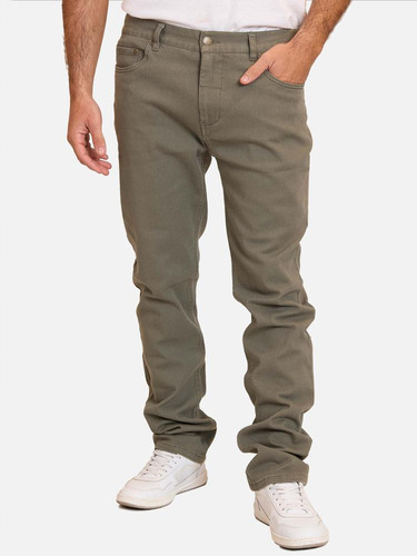 Pantalon Clasico Molokai Verde Hombre Maui And Sons