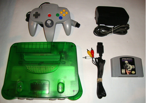 Consola Nintendo 64 Verde N64 (mr2023) Snes Sega