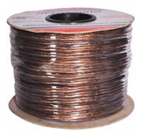  Cable Transparente Gemelo Polarizado 2 X 0,75mm X 100mt B52