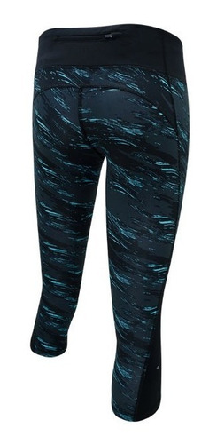Imagen 2 de 5 de Licra Larga Mujer Leggings Suarez Running Line Strange Waves