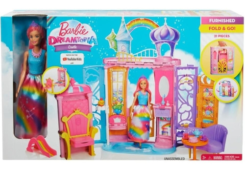 Barbie Castillo Reino De Arcoiris Dreamtopia
