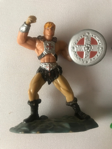 Skeletor Y He-man Figuras 7cms Masters Of The Universe 2001 (Usado)