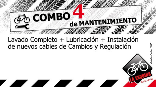 Servicio De Mecánica Para Bicicleta - Combo 4