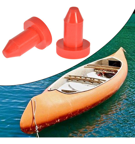 Imagen 7 de 12 de Botes De Pesca Botes A Pedales Tapón De Drenaje Rojo
