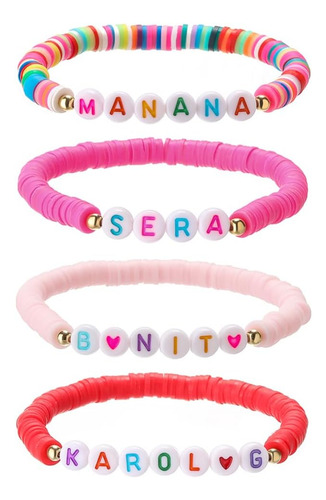 Flvkev Karol G Pulsera Manana Bonito Sera Bichota Merch Joye