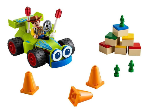 Novo Brinquedo Lego Toy Story 4 Woody E Rc 69 Peças 10766