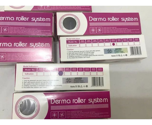 Dermaroller 0,5mm Derma Roller System 540 Agulhas Capilar
