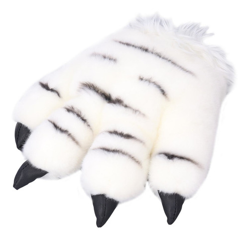 Guantes De Felpa De Garra, Animal De Simulación, Tigre,
