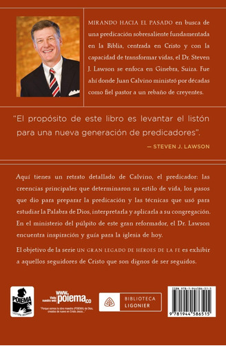 El Genio Expositivo De Juan Calvino - Steven J. Lawson