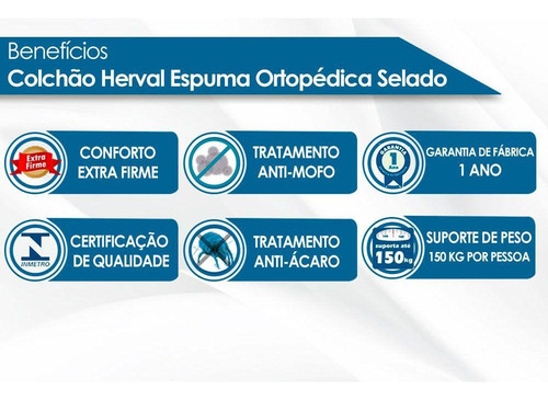 Colchão Solteiro Anatômico D28 / Ag 65 Ortopedic Black Dou
