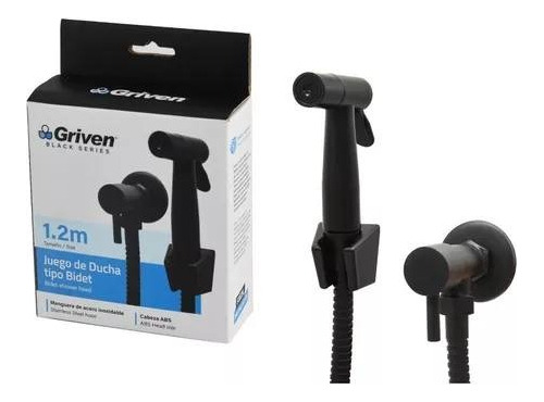 Juego De Ducha Tipo Bidet Griven Negro