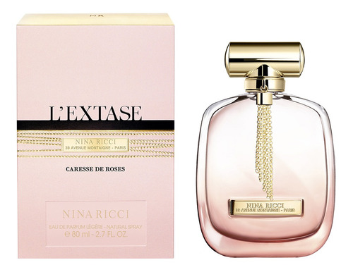 L'extase Caresse Roses Edp 80ml Silk Perfumes Oferta