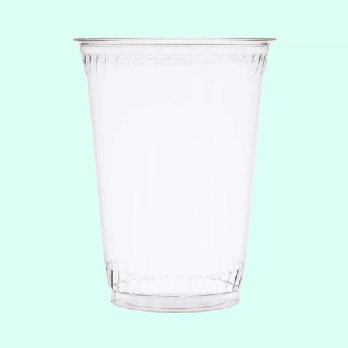 Vaso 9 Frappe Transparente Cristal Biodegradable Pla C/1000