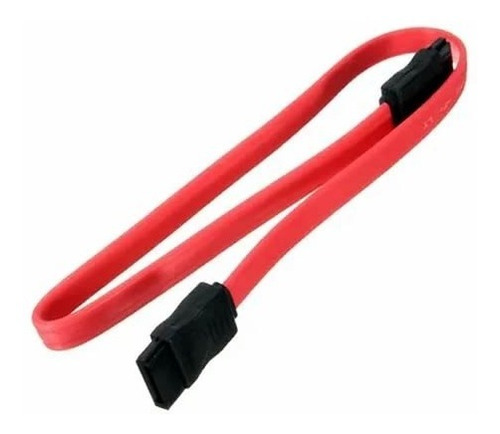 Cable Sata De Datos, Rojo. Para Disco Duro Interno Y Dvd