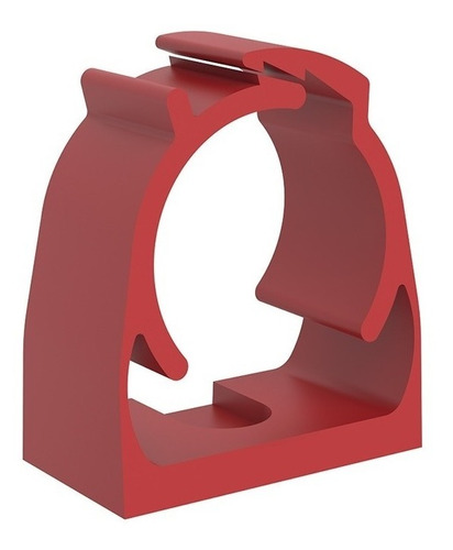 Imagem 4 de 5 de Abracadeira Pvc Click 3/4 Pte Com 50ps Frete Gratis