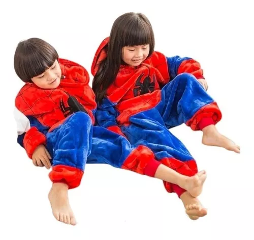 Mameluco Pijama Spiderman Para Niño, Infantil