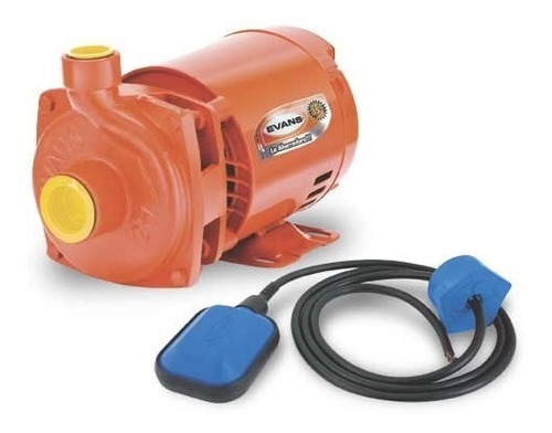 Kit Bomba Agua Centrífuga Evans 3/4 Hp Con Flotador 2h075-fs