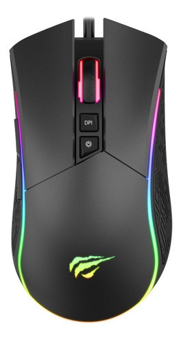 Mouse Para Juegos Iluminado Con Cable Y 7 Botones 