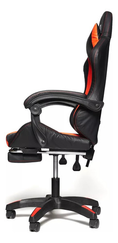 Silla Gamer Rojo Oficina Gaming Escritorio Youtuber Sillon M