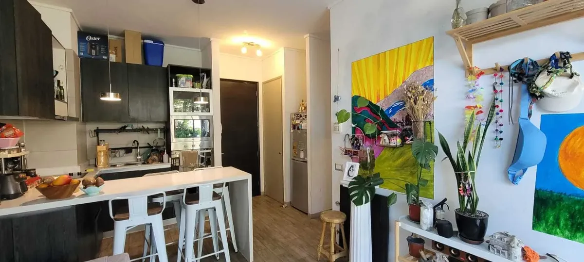 Imagen 1 de 23 de Venta Depto Con Patio,las Condes (131332)