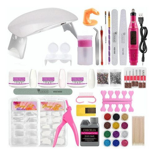 Kit De Uñas De Gel De Manicura Profesional Kit De Herramient